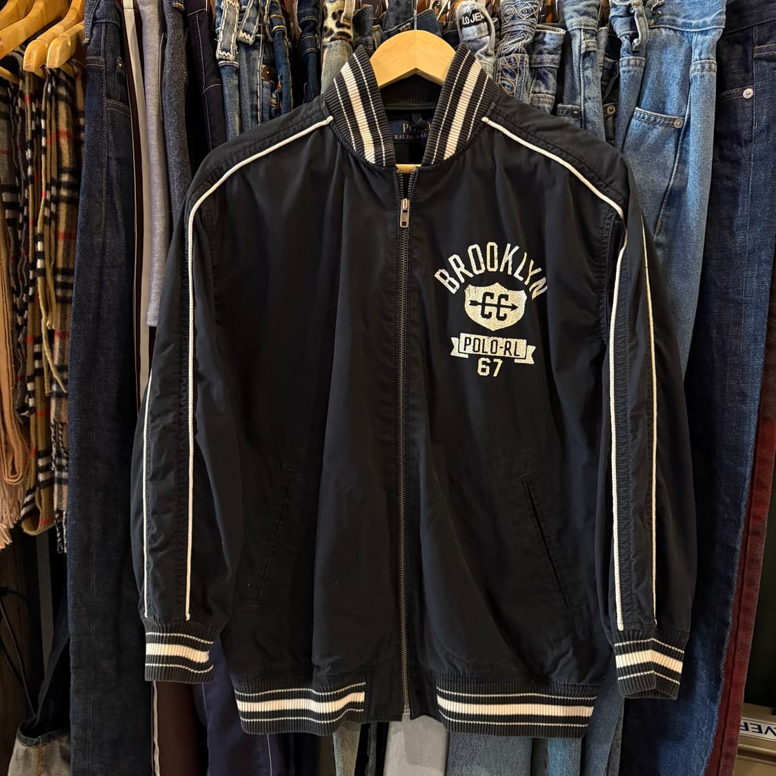 폴로 랄프로렌 브루클린 바시티 자켓 상품이미지2