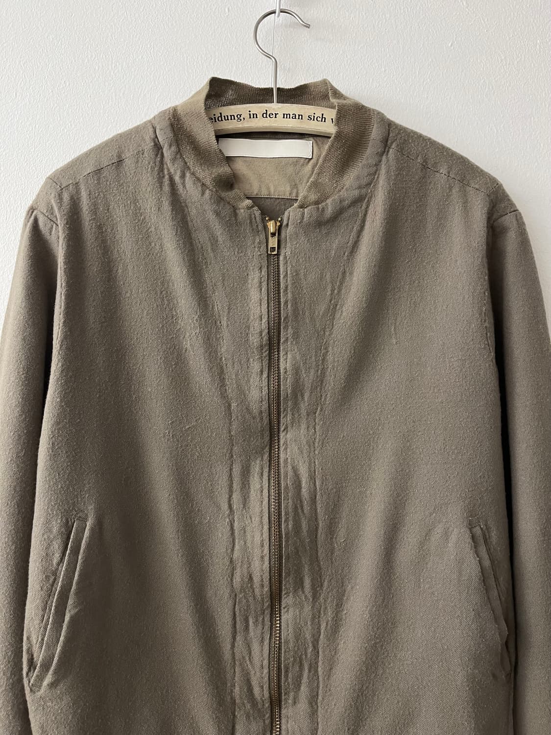 빈티지 일본제 울 블루종 상품이미지3