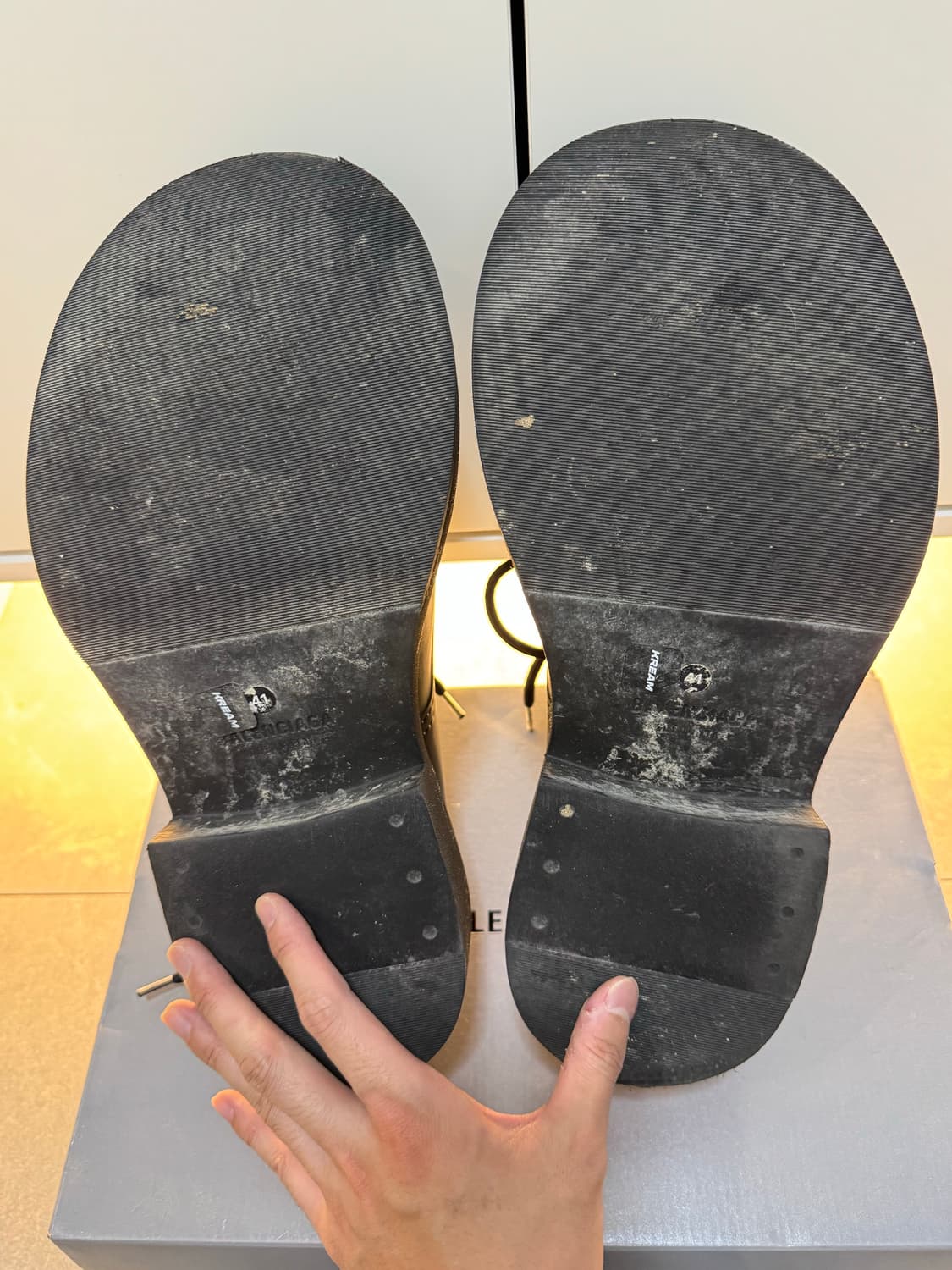 발렌시아가 스테로이드 더비 블랙 41 상품이미지5