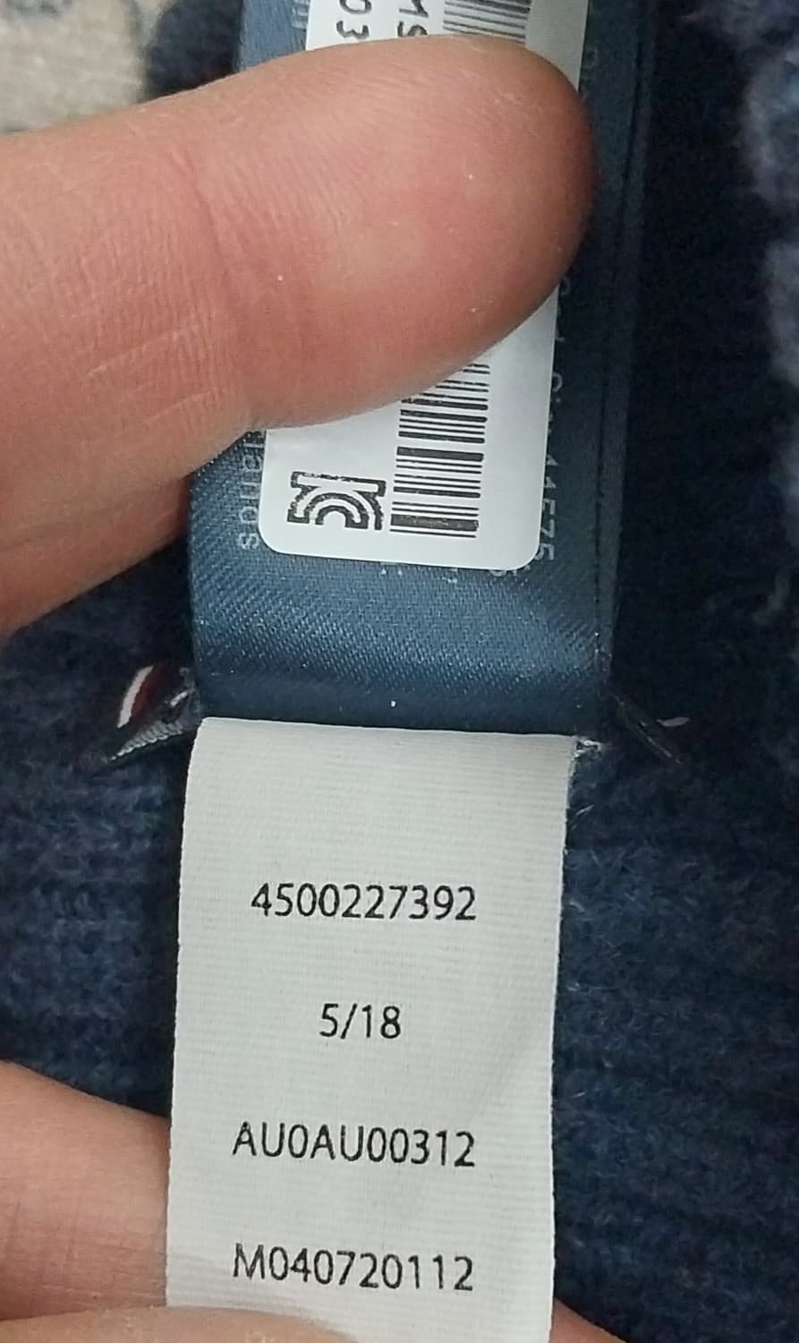 타미힐피거 연 네이비색 비니 L-XL 상품이미지4