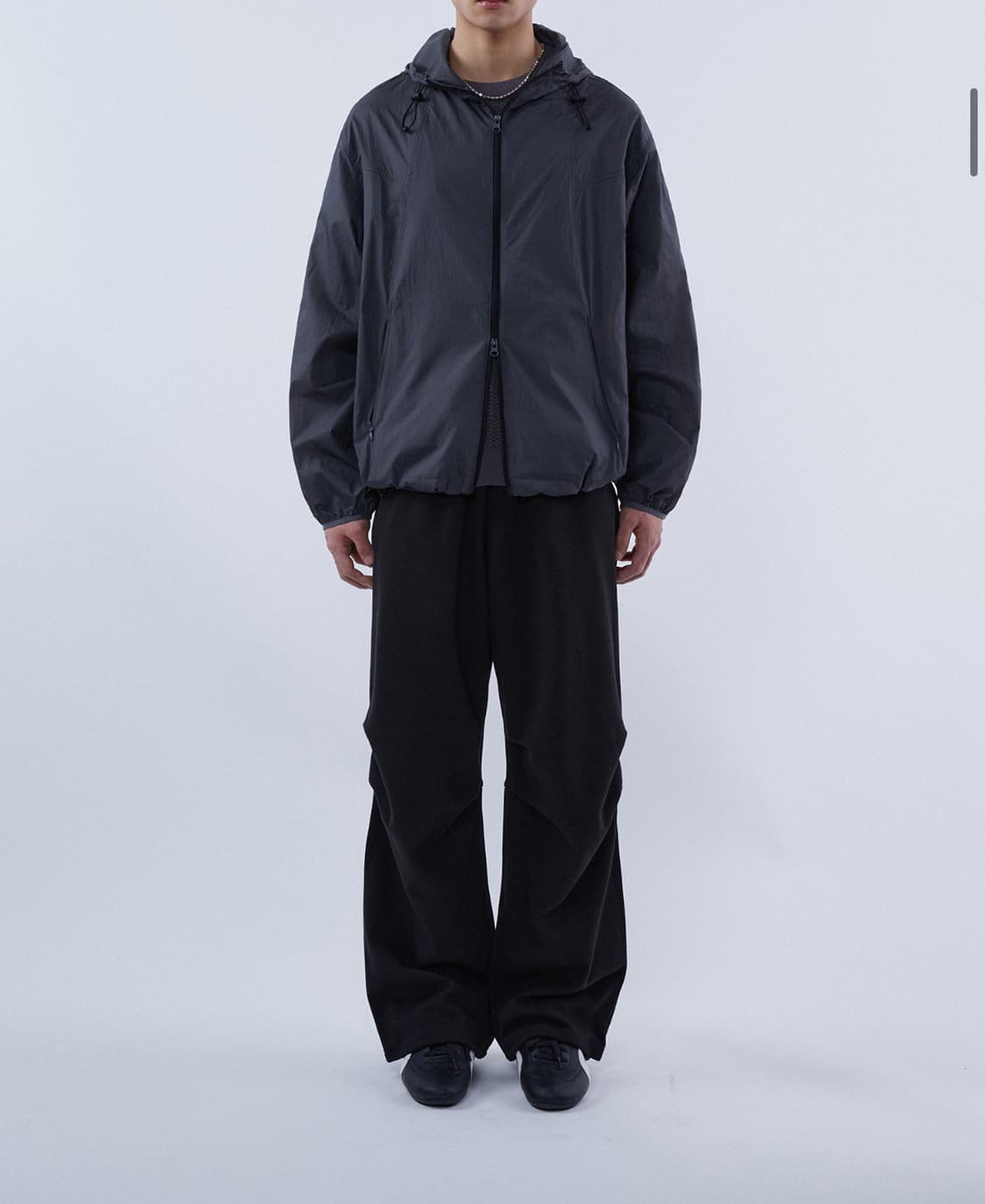 나일론 후드 바람막이 자켓 상품이미지2