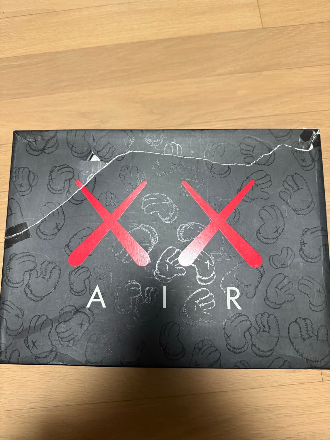 조던4 카우스 블랙 285 A급 판매합니다 풀구성 상품이미지4