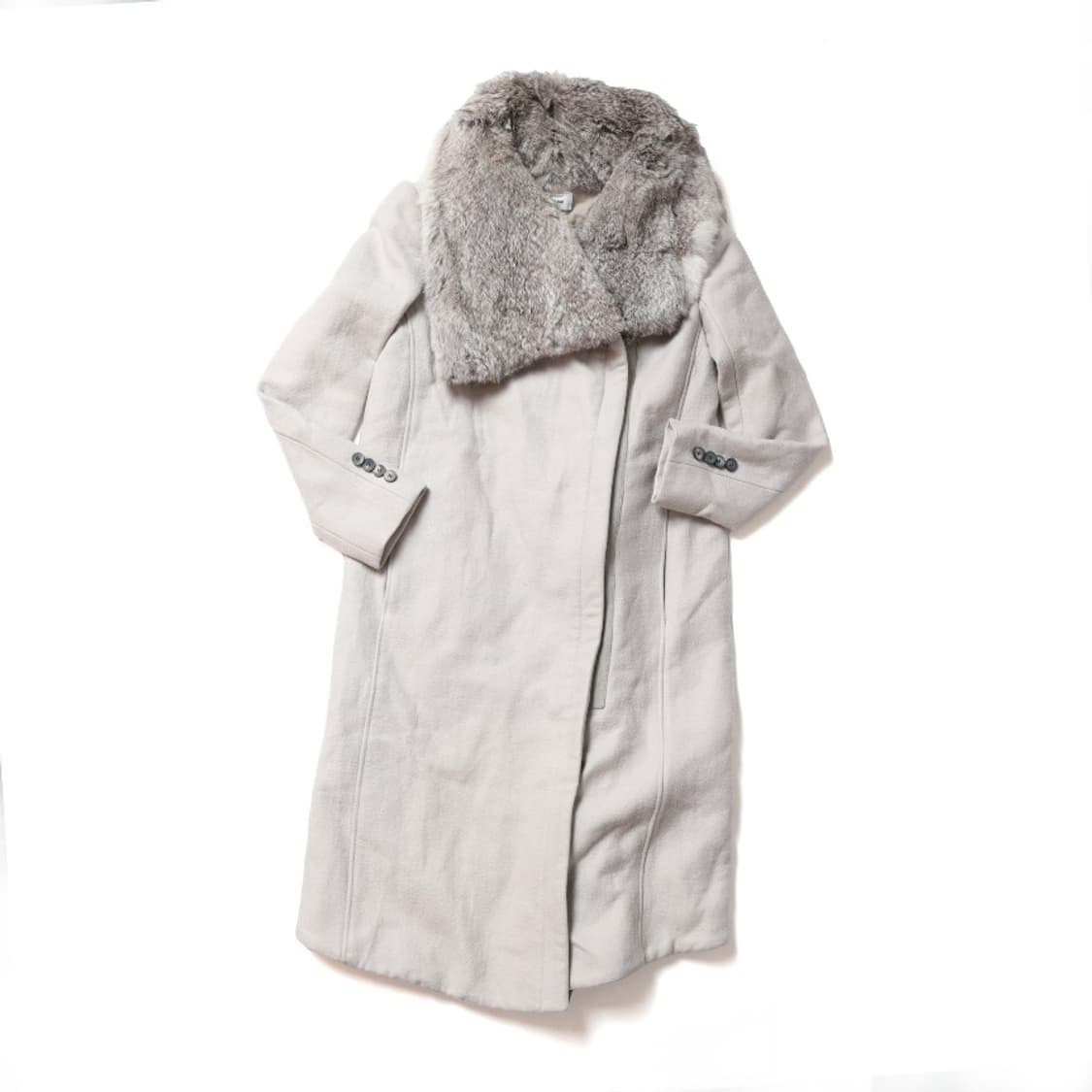 헬무트랭 Helmut Lang Rabbit Fur Coat  상품이미지5