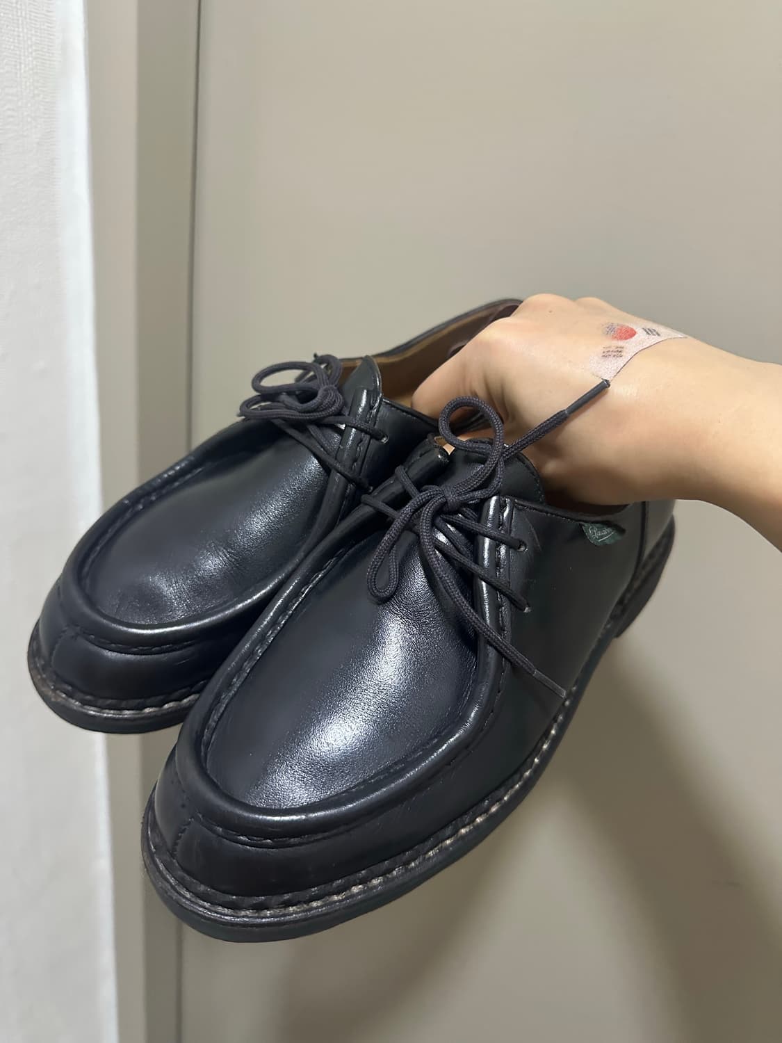 39.5 파라부트 미카엘 블랙 팝니다 상품이미지4