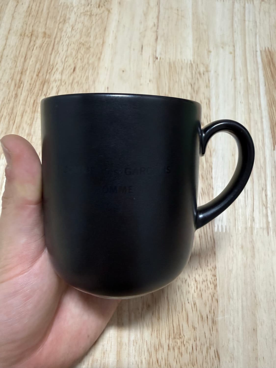 90s 꼼데가르송 옴므 머그컵 새상품 상품이미지1