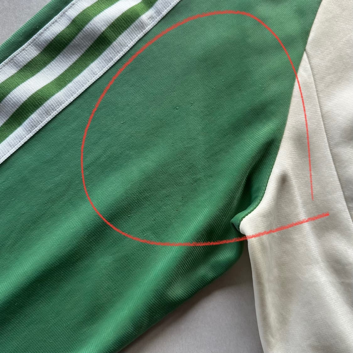 [XL]아디다스 희귀 말차 흰초 트랙탑 져지 상품이미지8