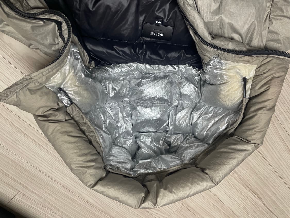 21fw 맥케이지 엘리오 남성 롱패딩 M 95~100 상품이미지9