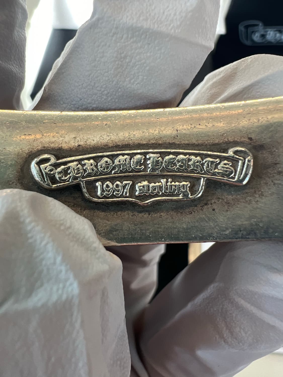 [13링크] 크롬하츠 플로랄 크로스 팬시 id 팔찌 상품이미지4