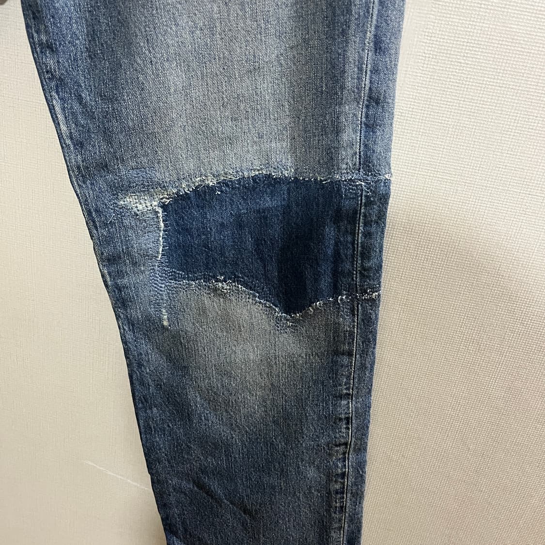 (30) 리바이스 퍼포먼스 511 패치 데미지진 데님 청바지 상품이미지3