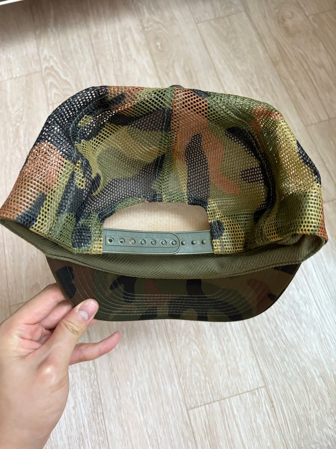 올드 스투시 카모 캡 상품이미지2