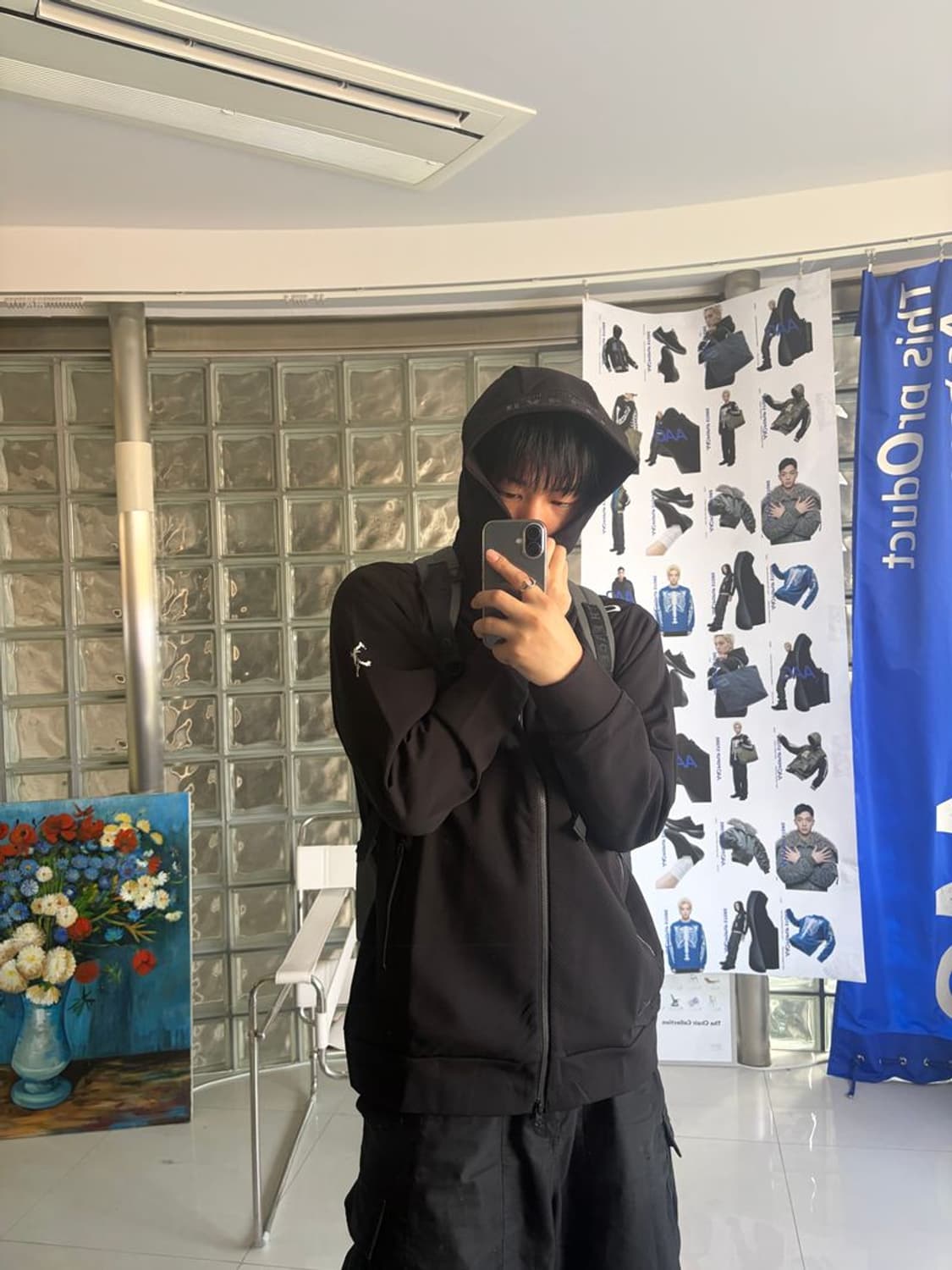 SKULL VERSATILE ZIP HOODIE FOA408274 상품이미지2