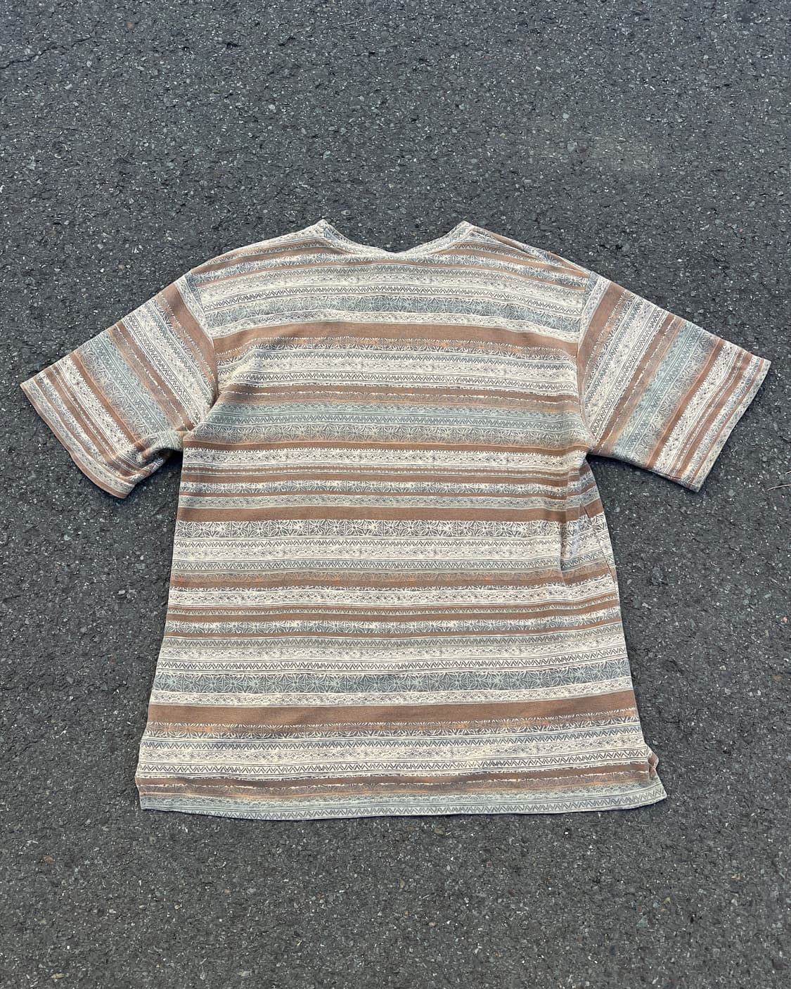 [XL] 90s 그라미치 트라이벌 스트라이프 티 상품이미지8