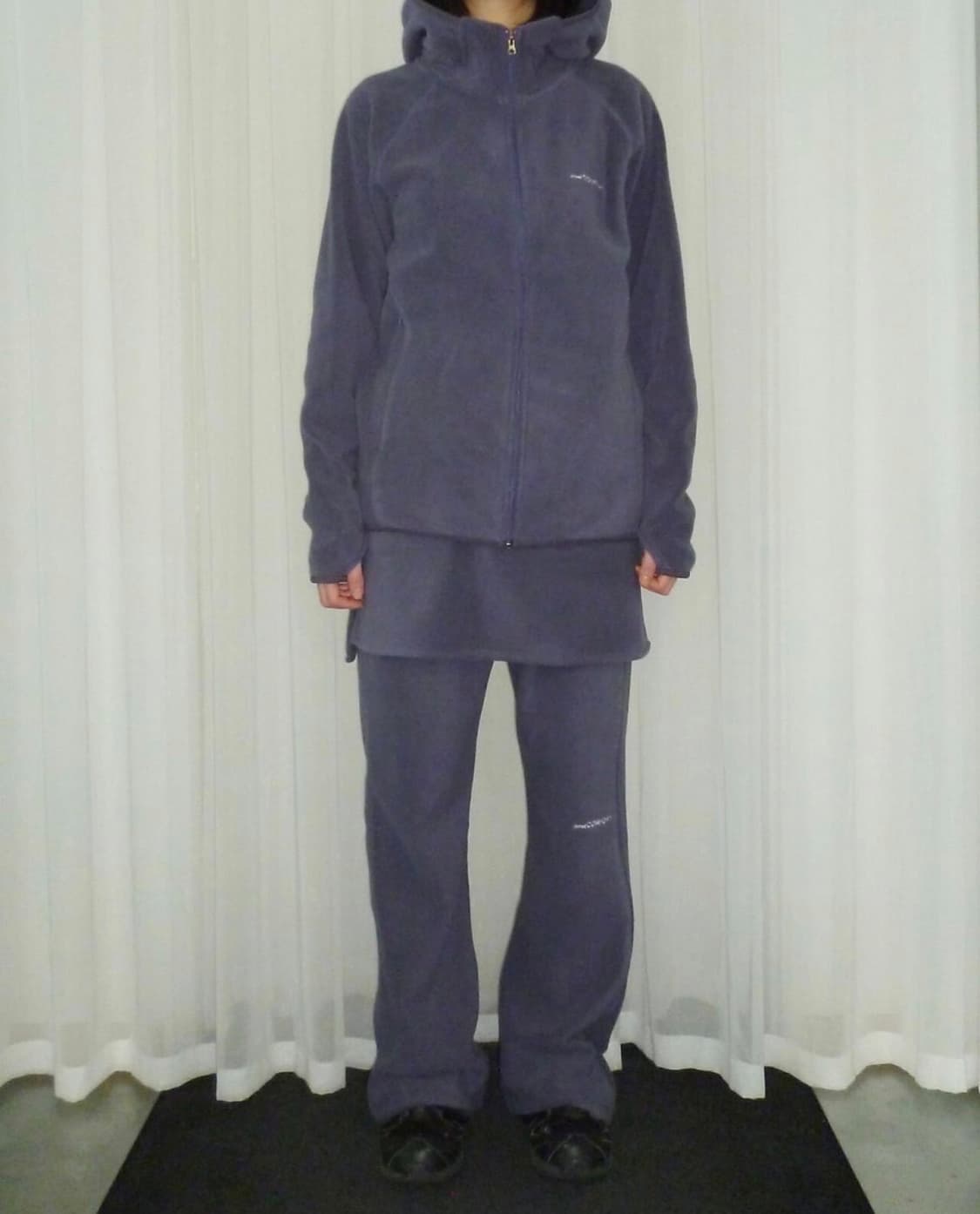 24-006 Fleece Zip Hoodie - cool grey 상품이미지2