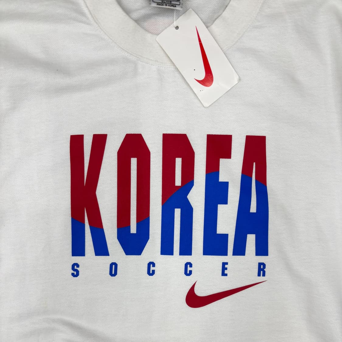 1997 나이키 코리아 싸커 데드스탁 롱슬리브 상품이미지3