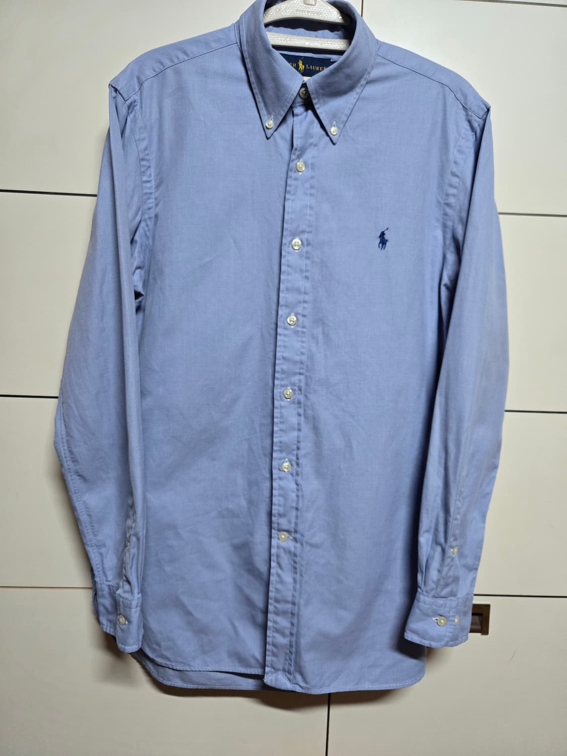 폴로 랄프로렌 남성 블루 셔츠 상품이미지1