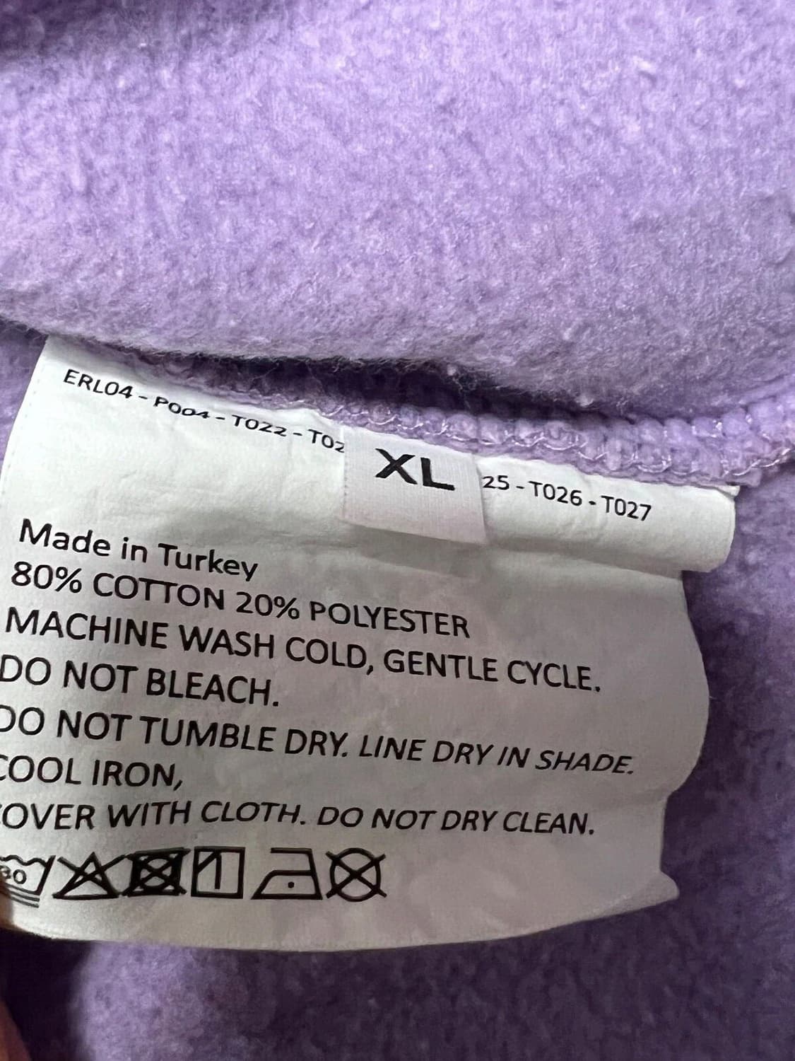 ERL 이알엘 베니스 로고 후디 퍼플 상품이미지7