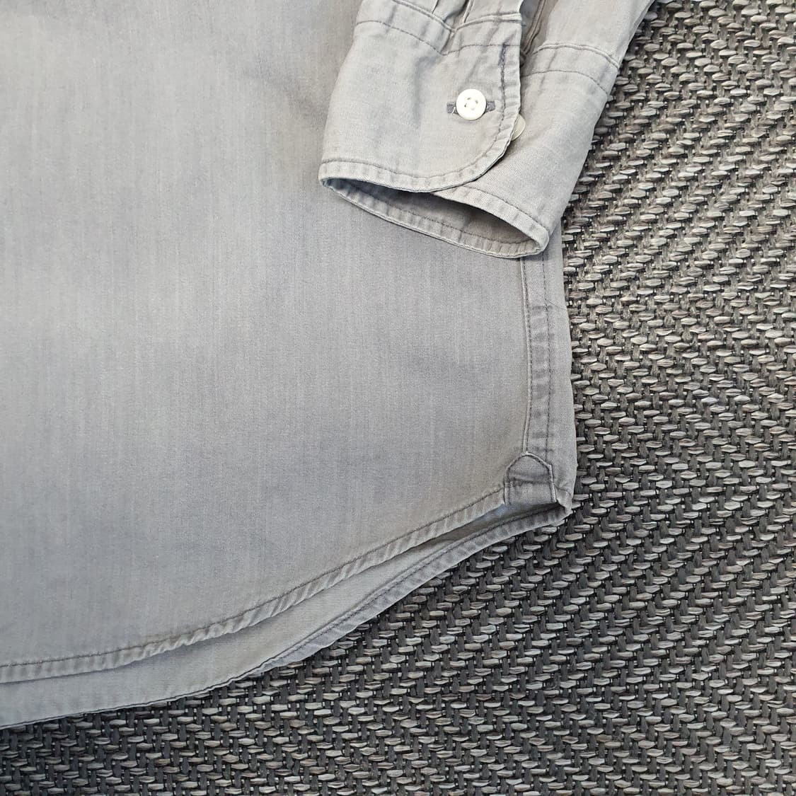 유니클로 데님 청셔츠 남자105 상품이미지4