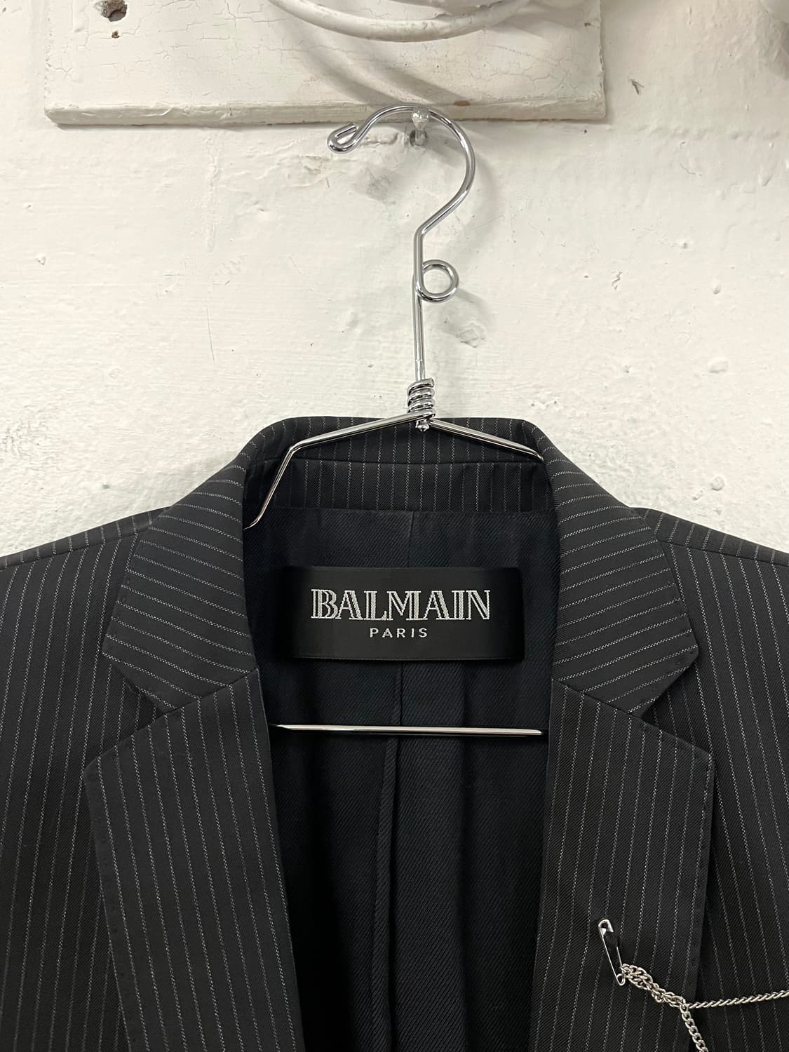 발망 2011SS 데카르넹 세이프티핀 체인 블레이저 상품이미지2