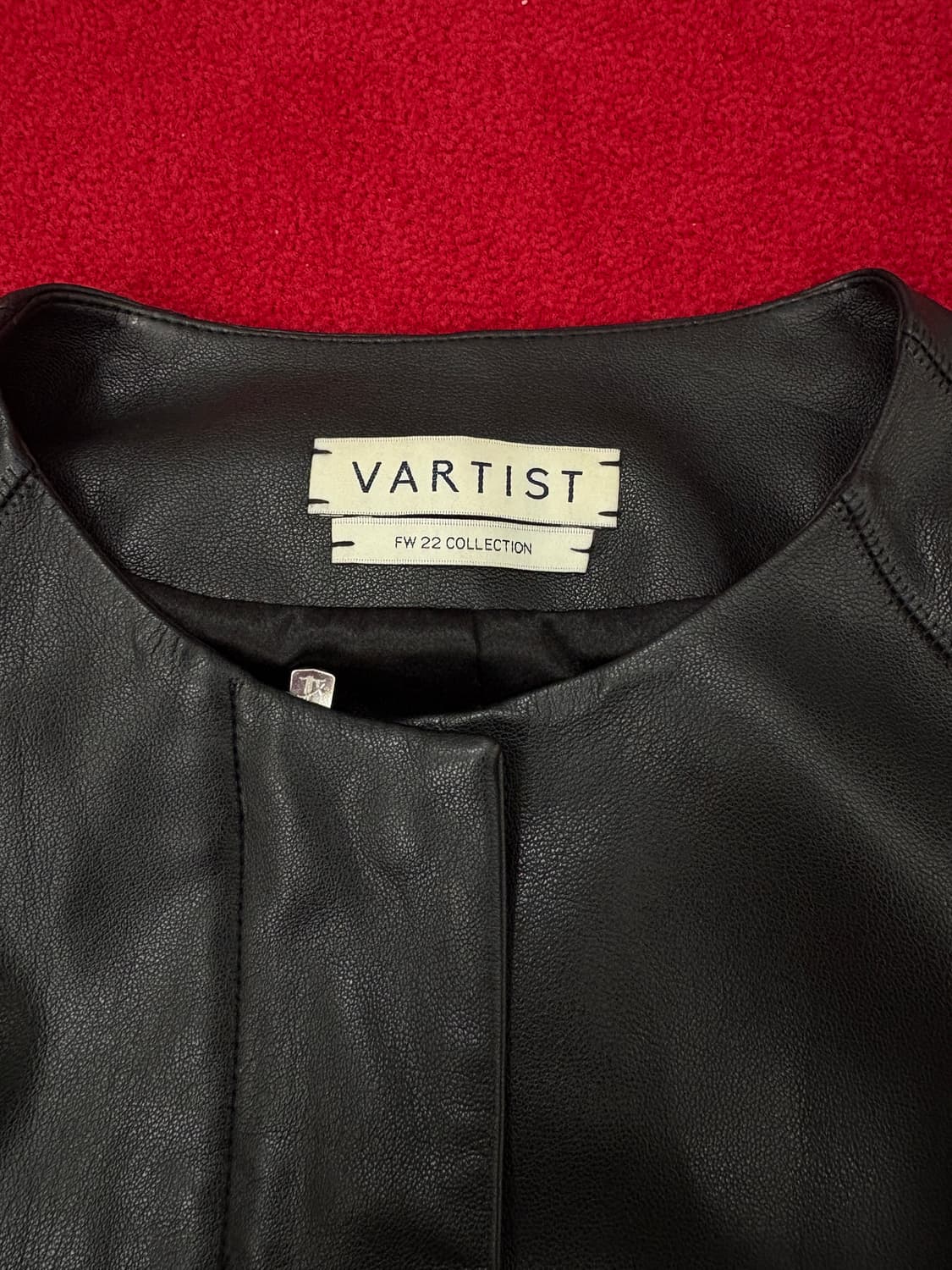 vartist 바티스트 가죽자켓 상품이미지2