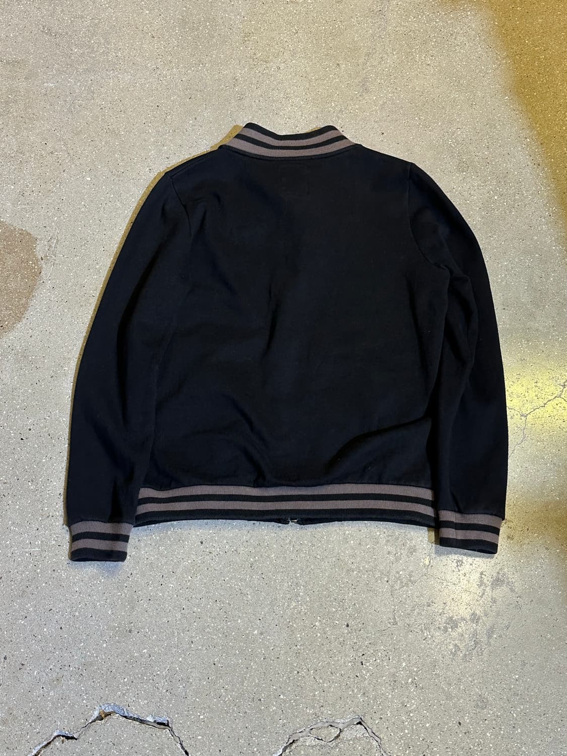 [OUTER] VINTAGE 빈티지 블랙 스타디움자켓 상품이미지5