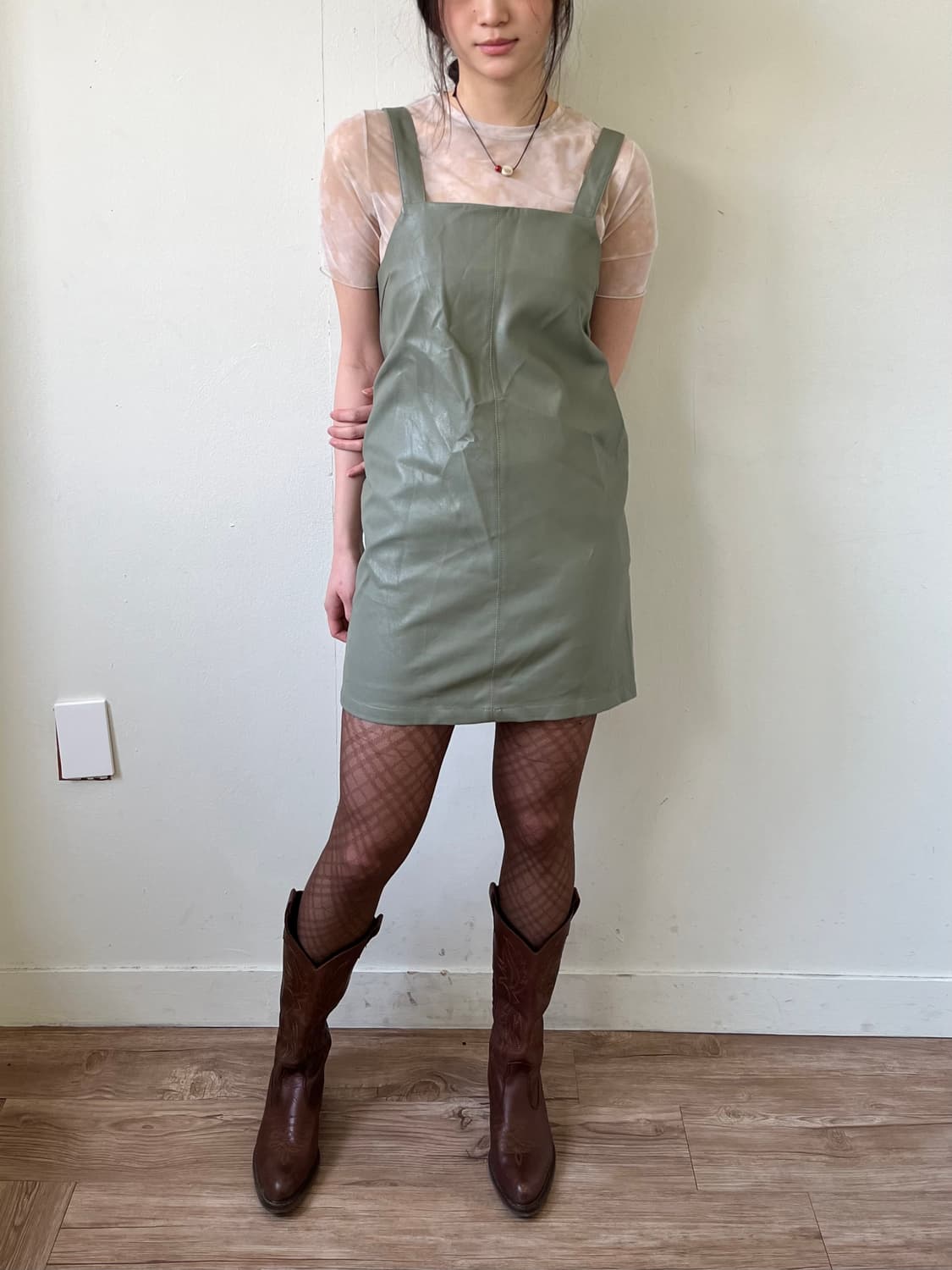 EVRIS 올리브 원피스 상품이미지7