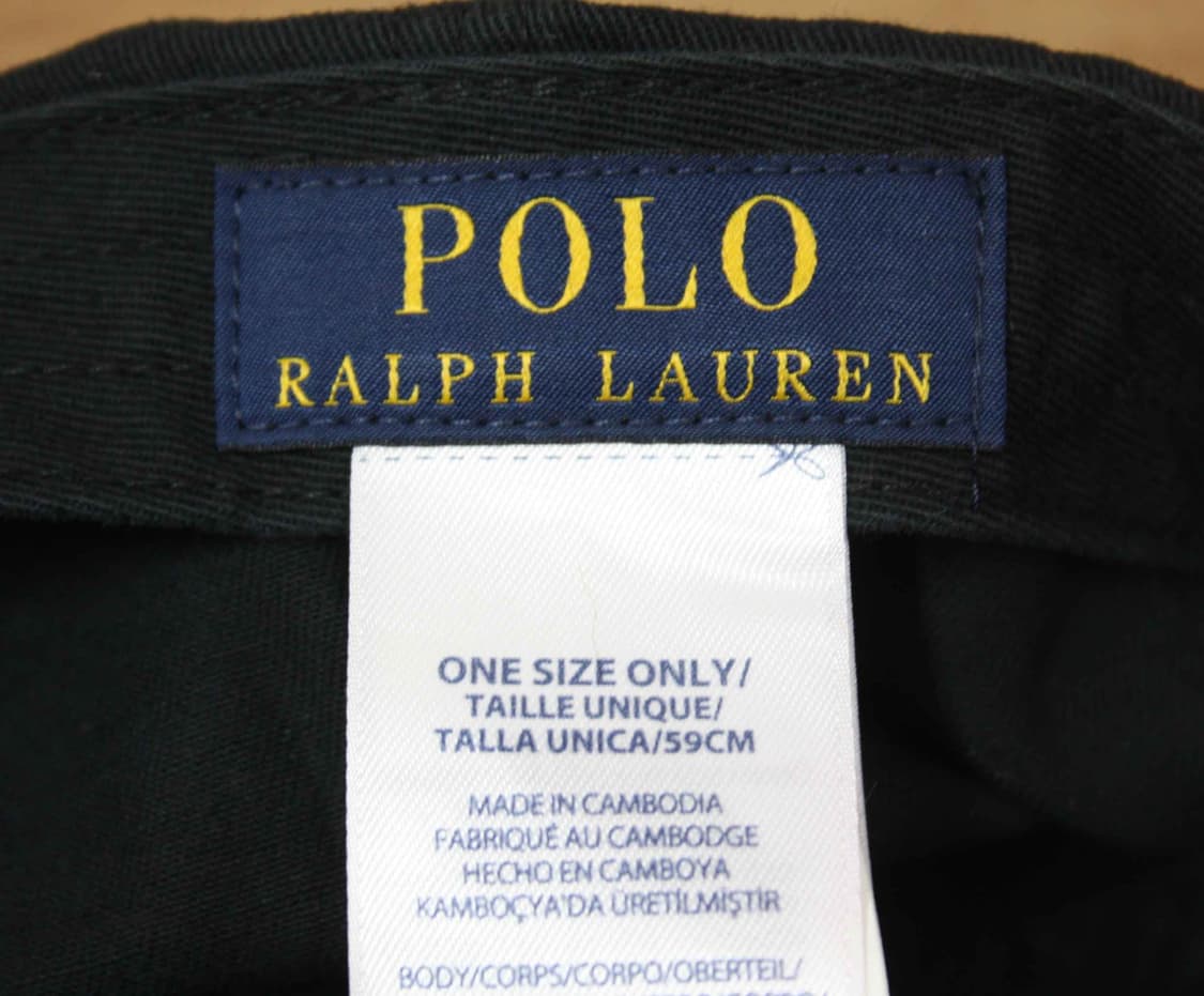 H-1024/폴로 정품 남여공용 블랙 볼캡 F 상품이미지4