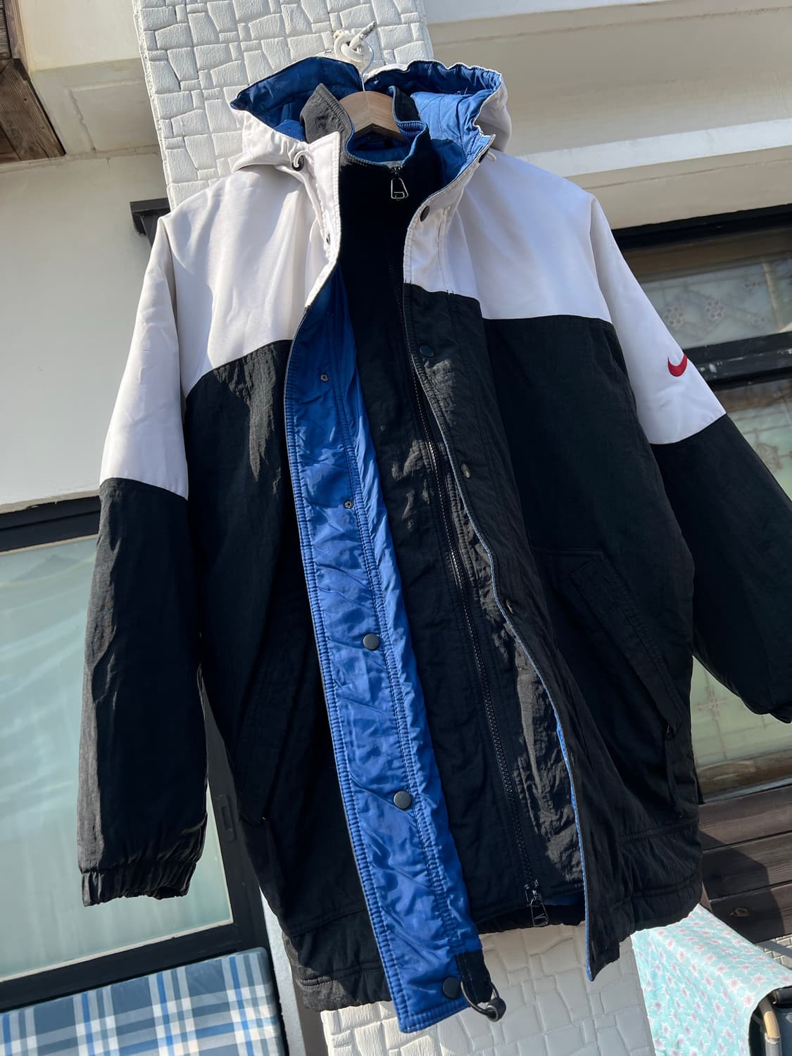 90s 나이키 올드스쿨 누빔 파카 상품이미지4