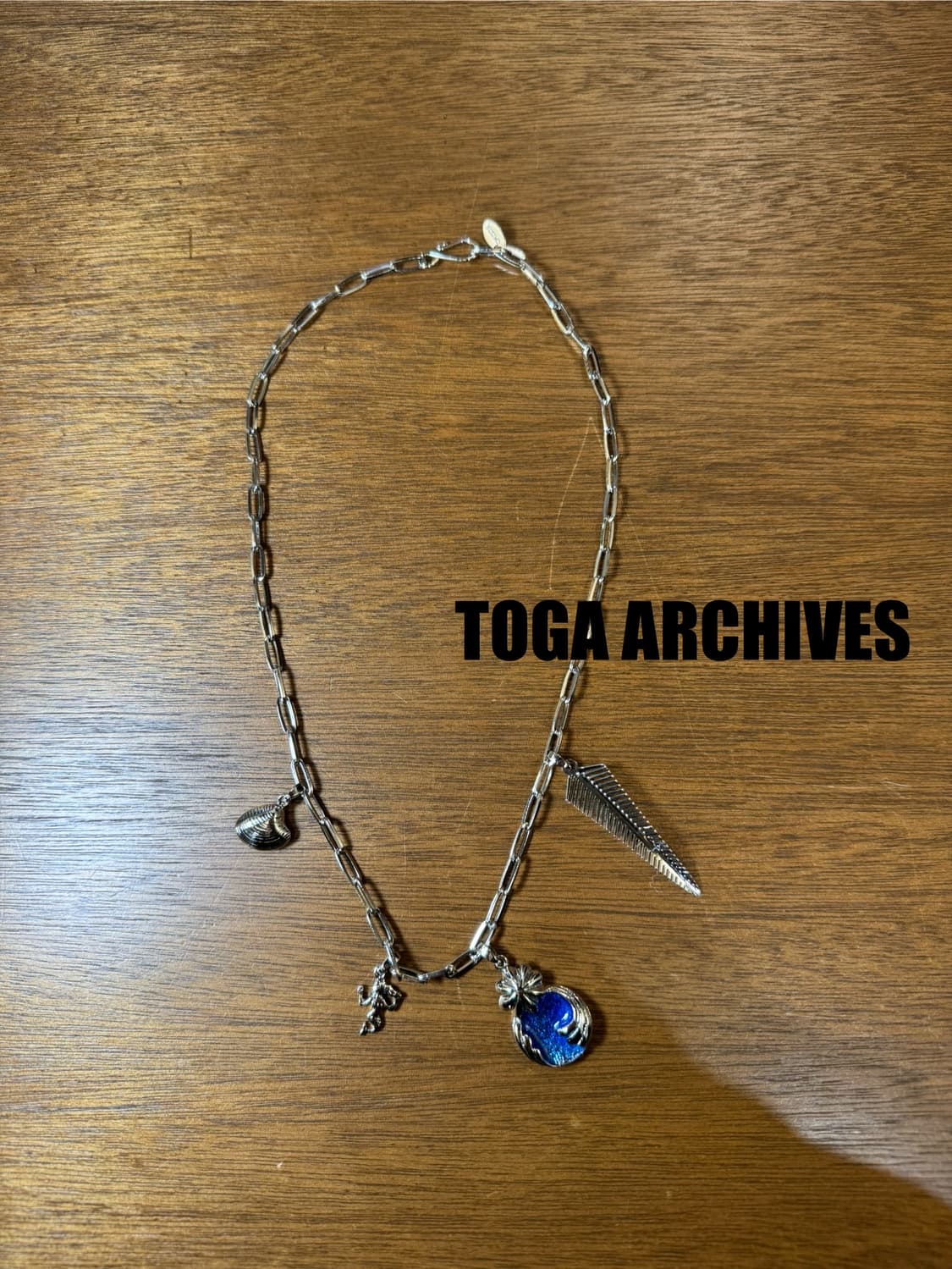 [OS] 토가 아카이브(TOO) 모티프 넥레이스 실버 상품이미지1