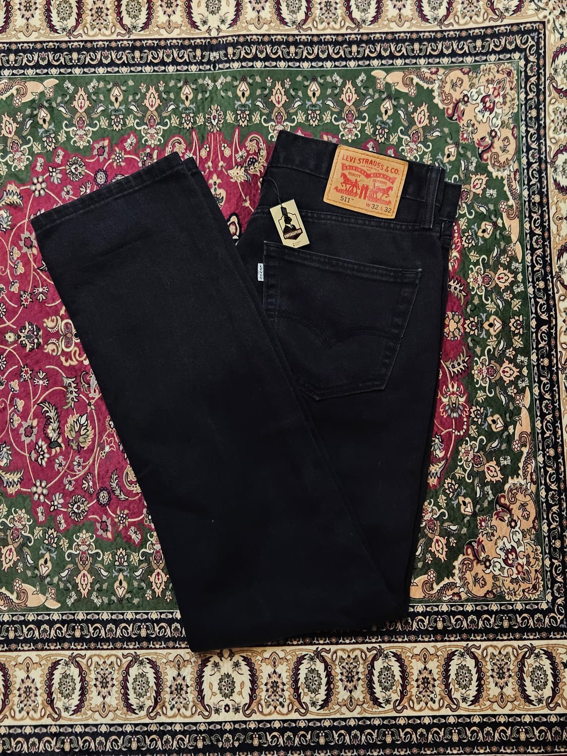 Levi’s 511 Slim Fit Black Denim 상품이미지1