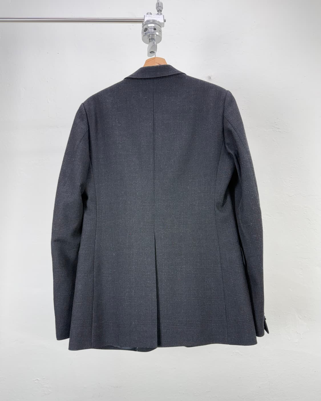 드리스반노튼 블랙 부클레 싱글 브레스티드 블레이저 자켓 상품이미지6