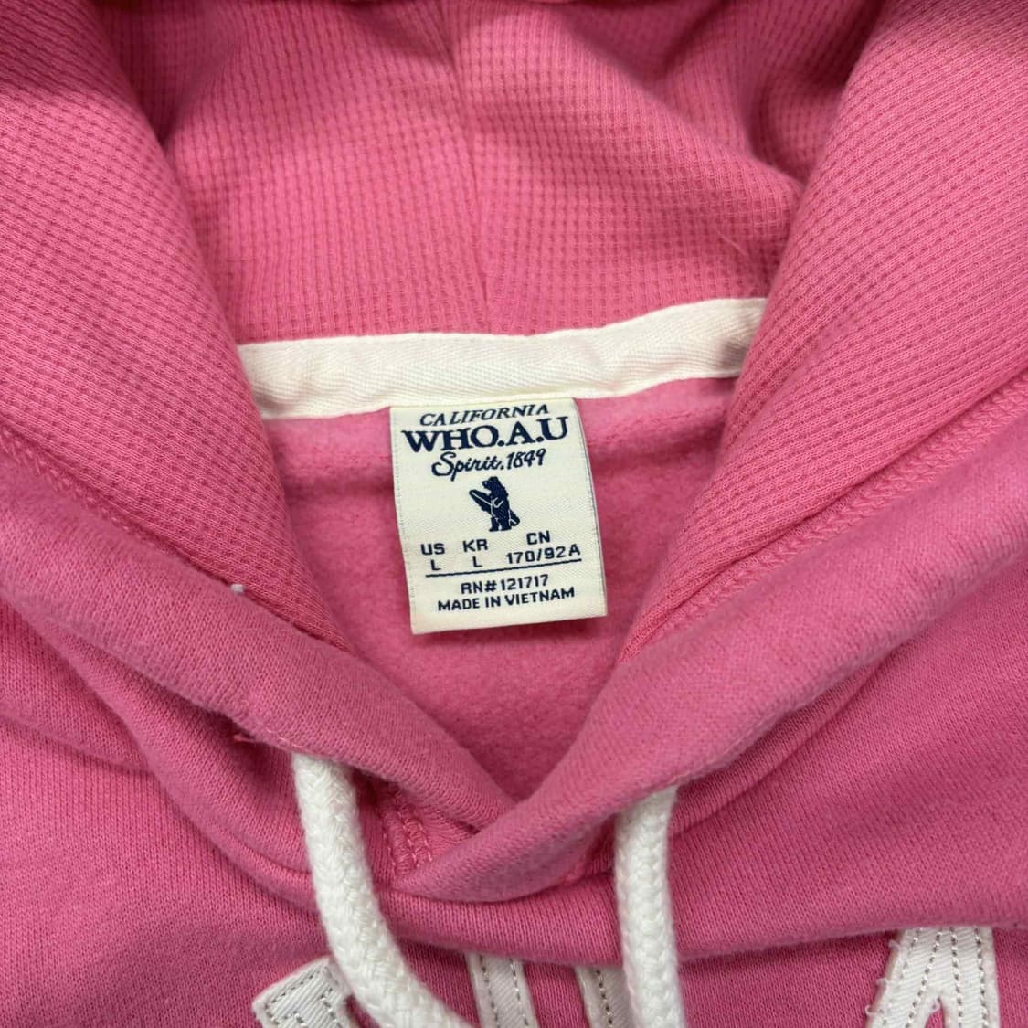 후아유 y2k 러블리힙 스웨트셔츠 후드티(L) 상품이미지5