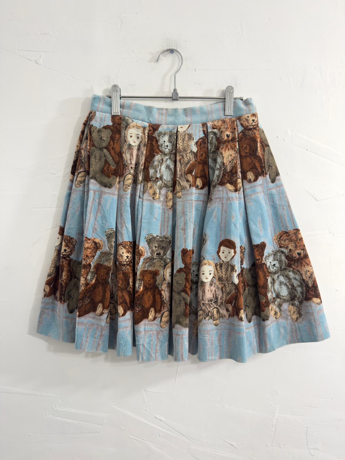 lest rose design pleats skirt 상품이미지1