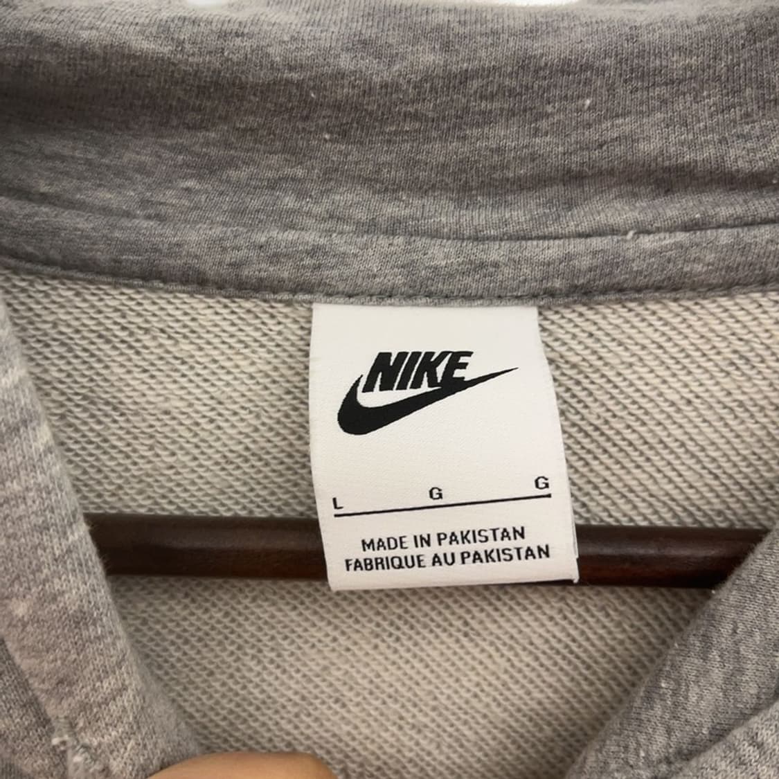 나이키 올드스쿨 반티지 클럽 프렌치 테리 풀오버 후드티 L C09653 상품이미지5