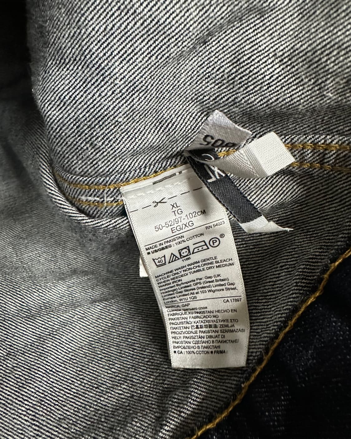 (XL)GAP 커스텀 청자켓-M2096 상품이미지6