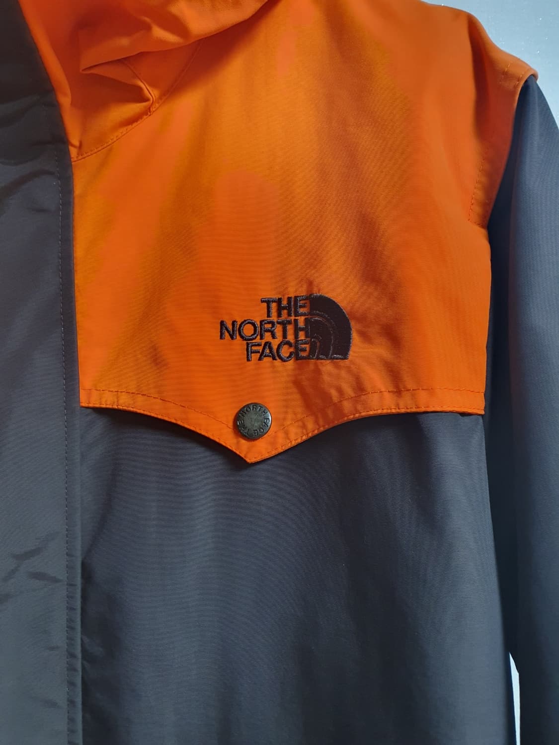 노스페이스 마운틴 자켓 후드집업 오렌지 브라운 100 상품이미지5