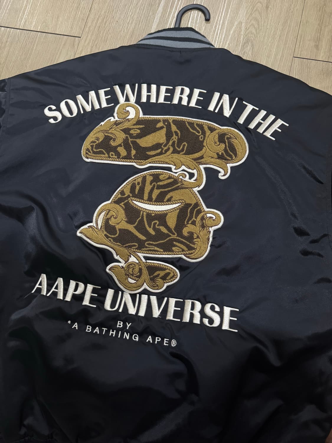 에이프 Aape 럭스 바시티 자켓 M 상품이미지3