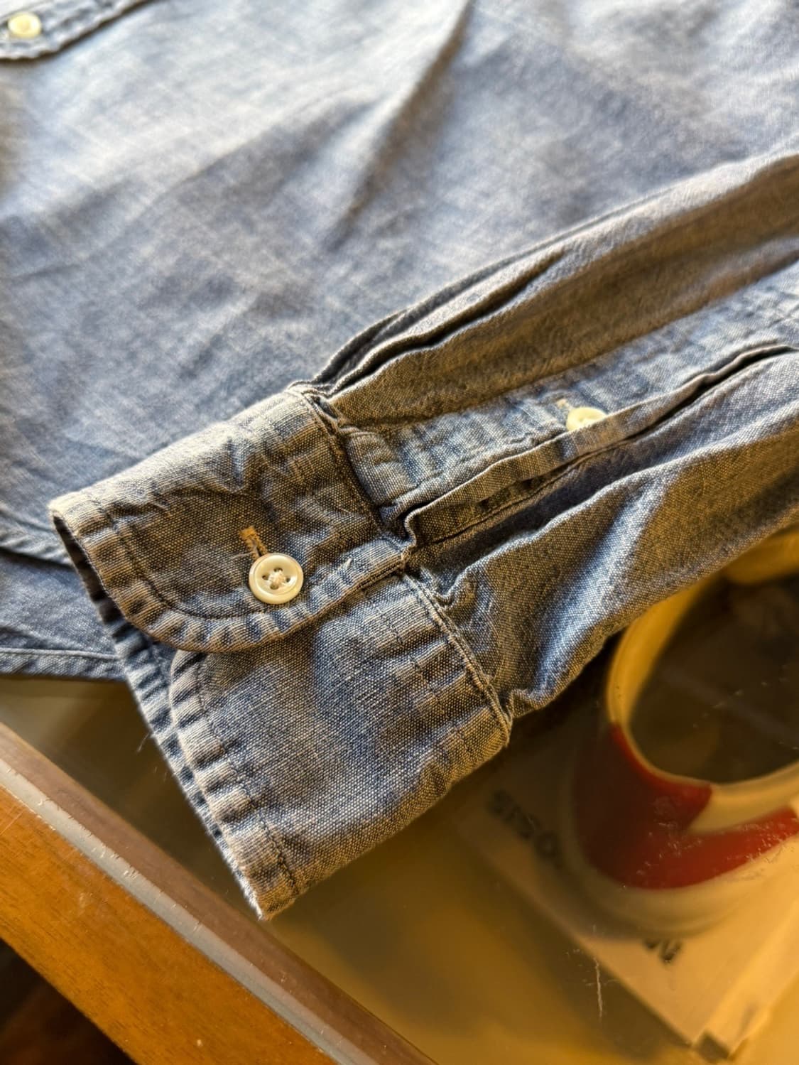 폴로 랄프로렌 샴브레이 셔츠 100 상품이미지10