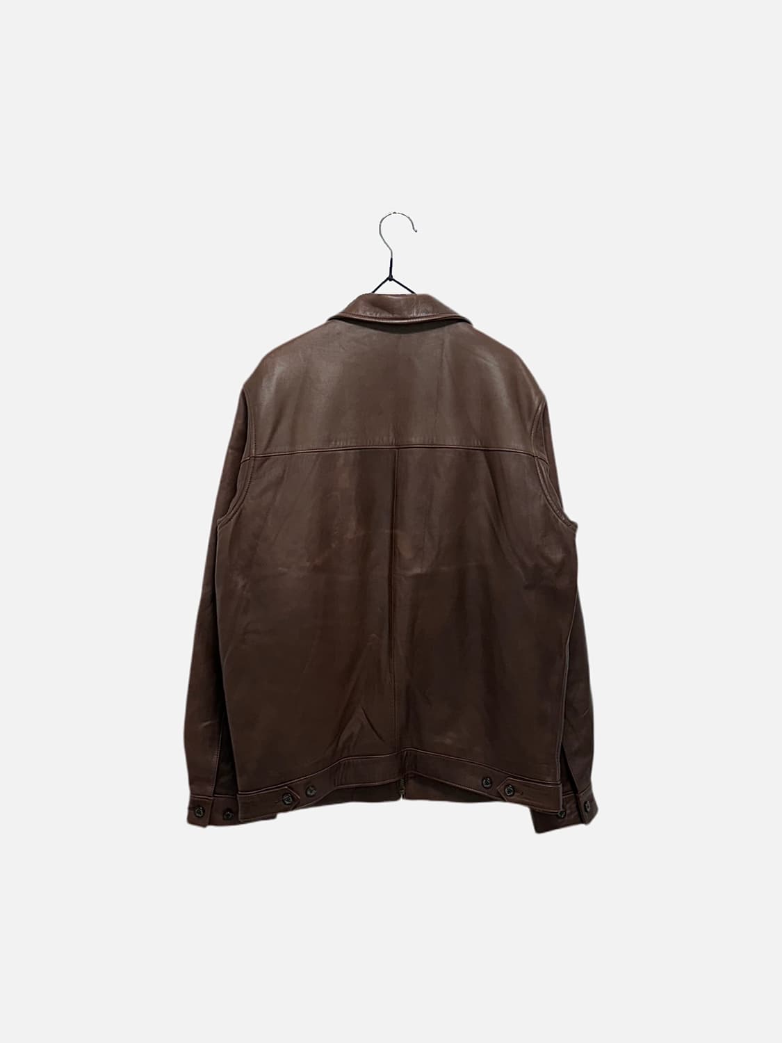 폴로 양가죽 램스킨 레더 자켓 브라운 상품이미지9