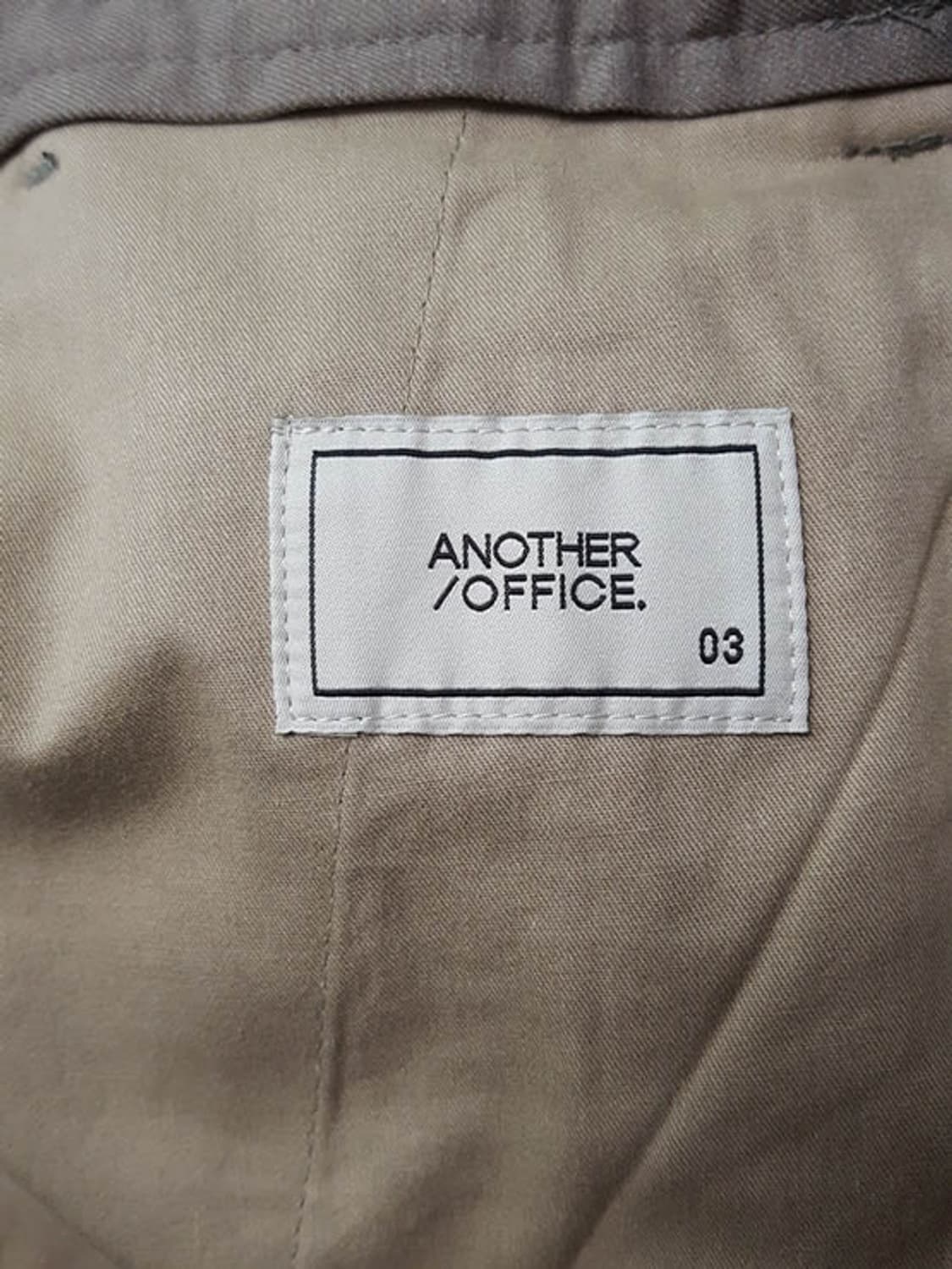 어나더오피스 산티아고 슬랙스 스탠다드 뱀부 03 상품이미지4