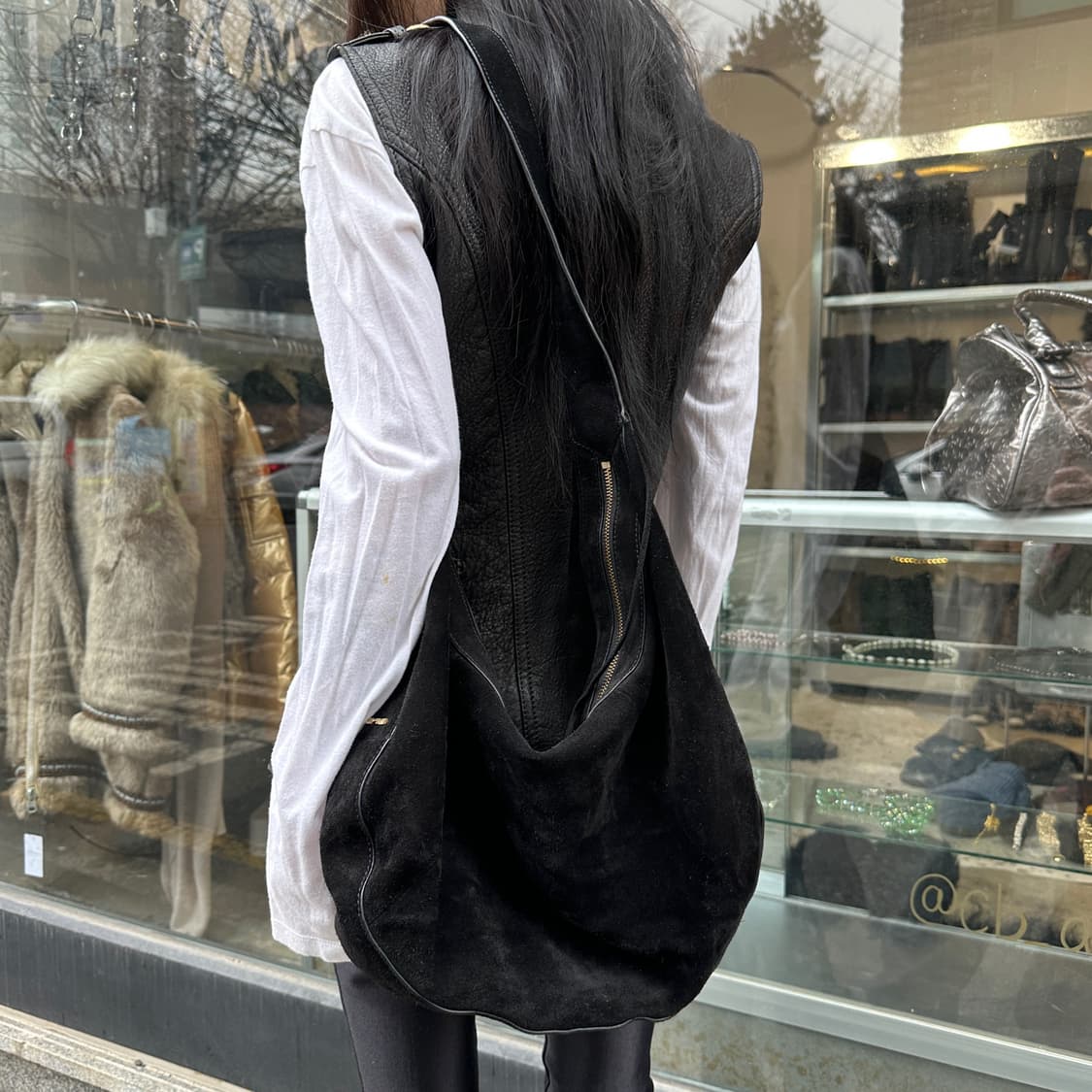 엘리자베스 앤 제임스 스웨이드 새들백 상품이미지10