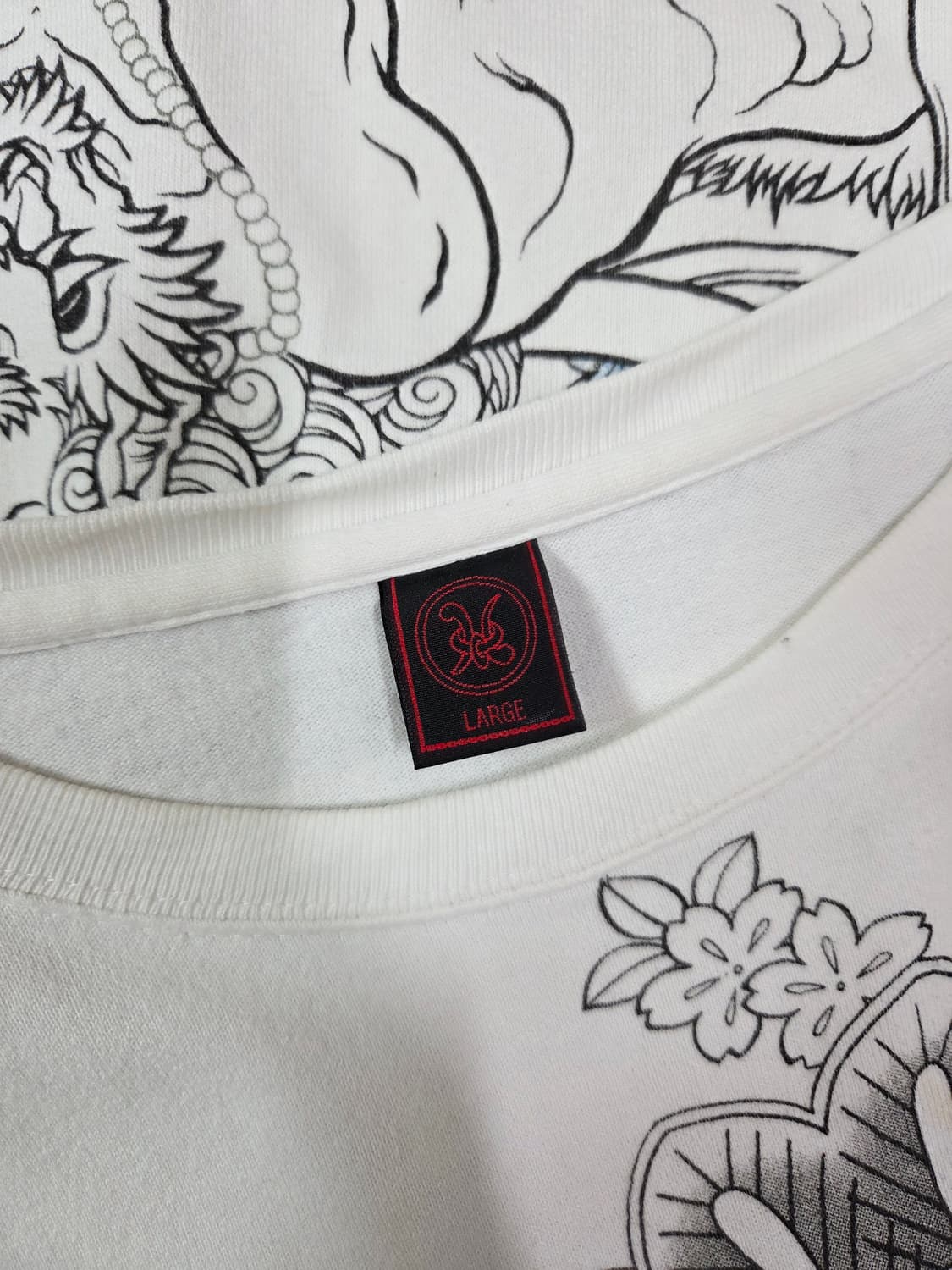 cropped heads 미드 슬리브 라운드 티셔츠 상품이미지8