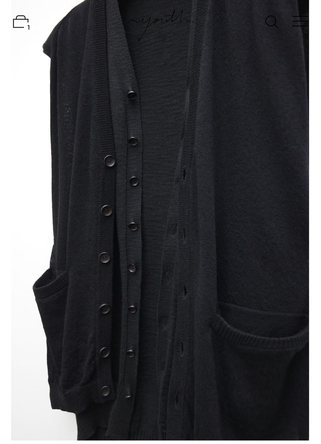 Double Layered Knit Vest (L) 상품이미지4