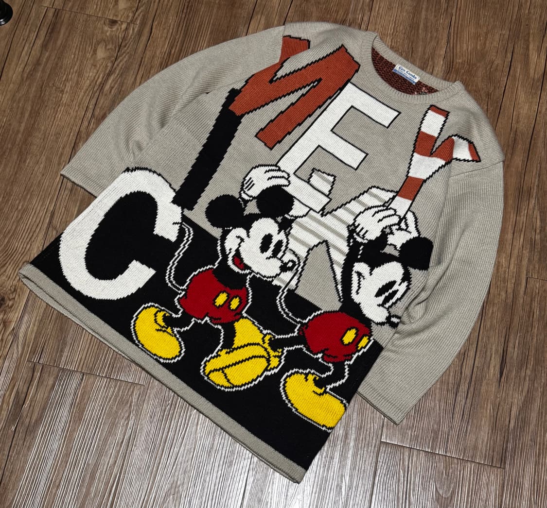 콕 콤보 미키마우스 니트 스웨터 상품이미지1