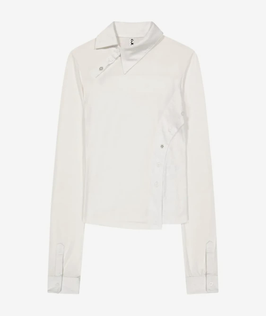 오호스 ojos Starcut Jersey Collar Tee 상품이미지1