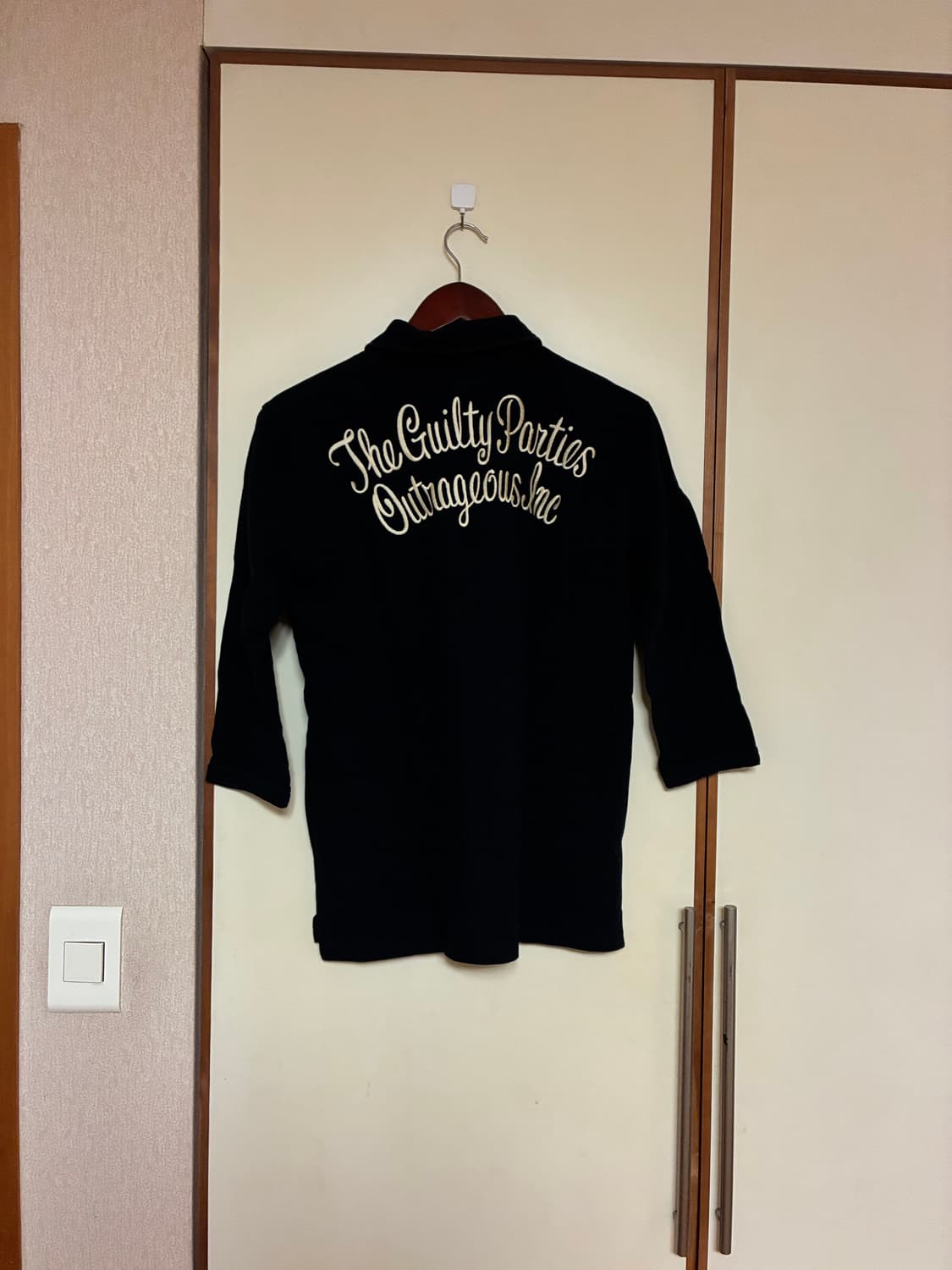 와코마리아 레터링 7부 폴로 티셔츠 상품이미지2