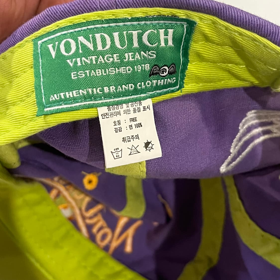 본더치 빈티지 볼캡 상품이미지7