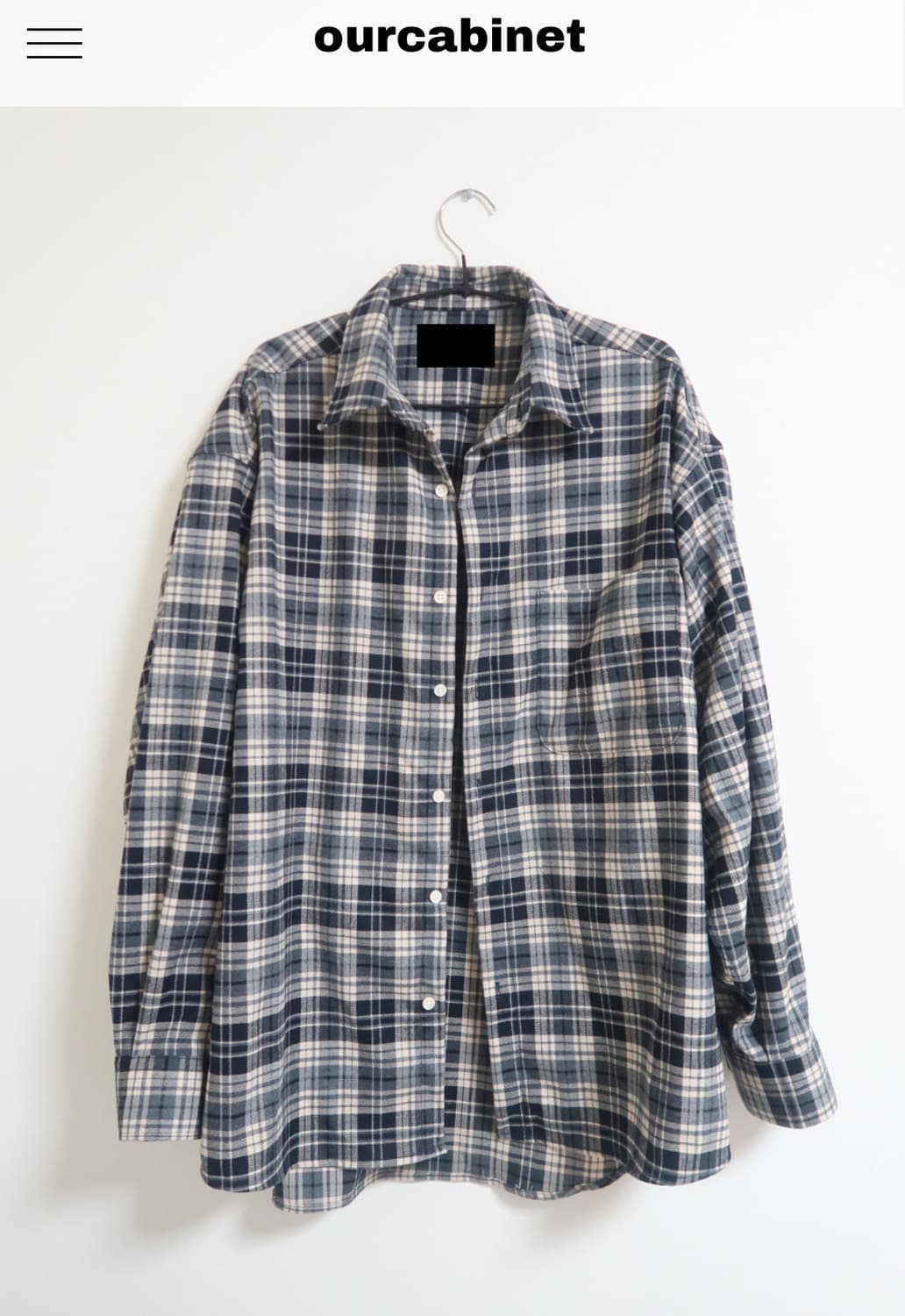 아워캐비넷 웨스틴 셔츠 상품이미지4