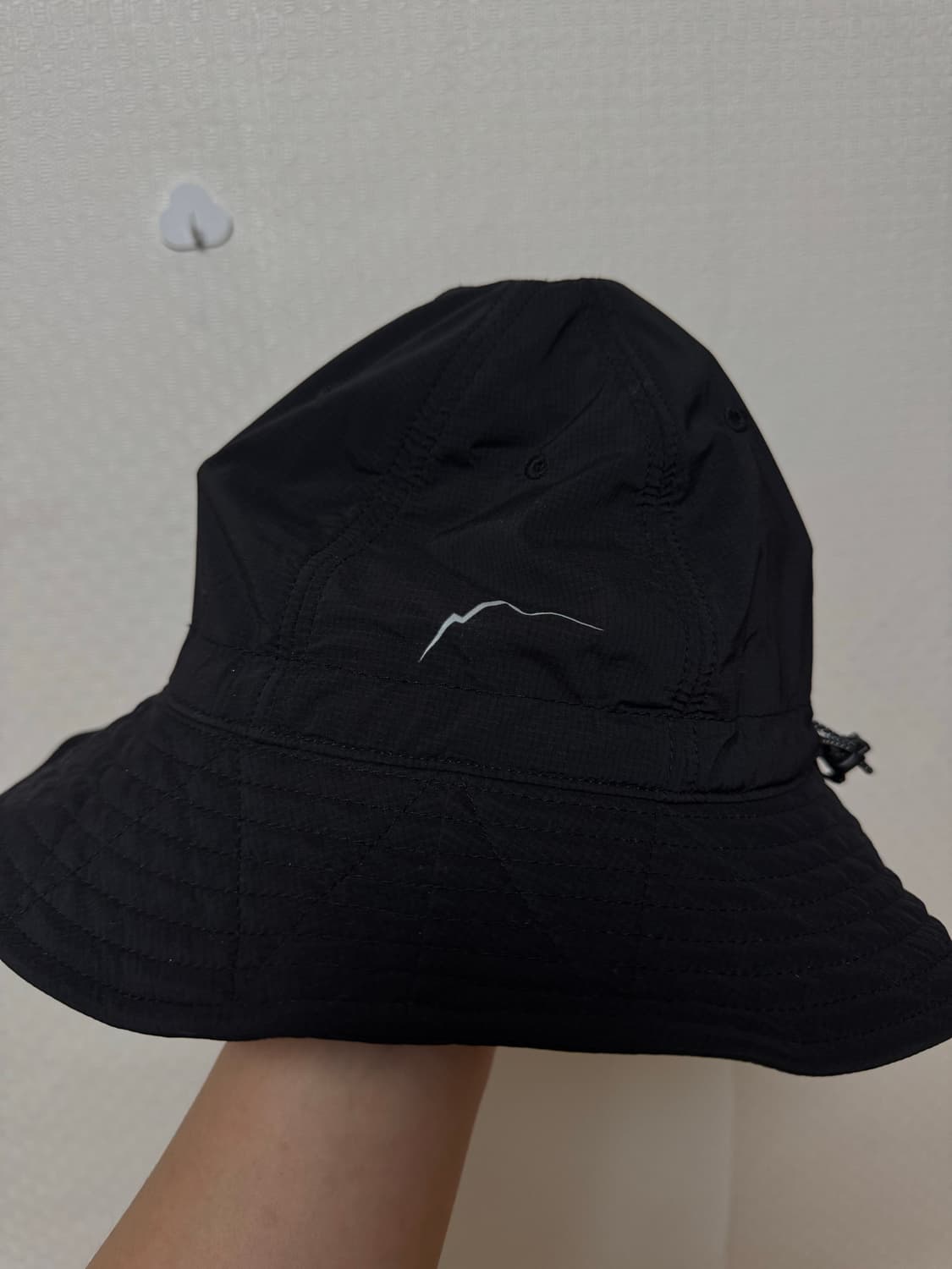 케일 스트레치 나일론 하이커햇 블랙 상품이미지2