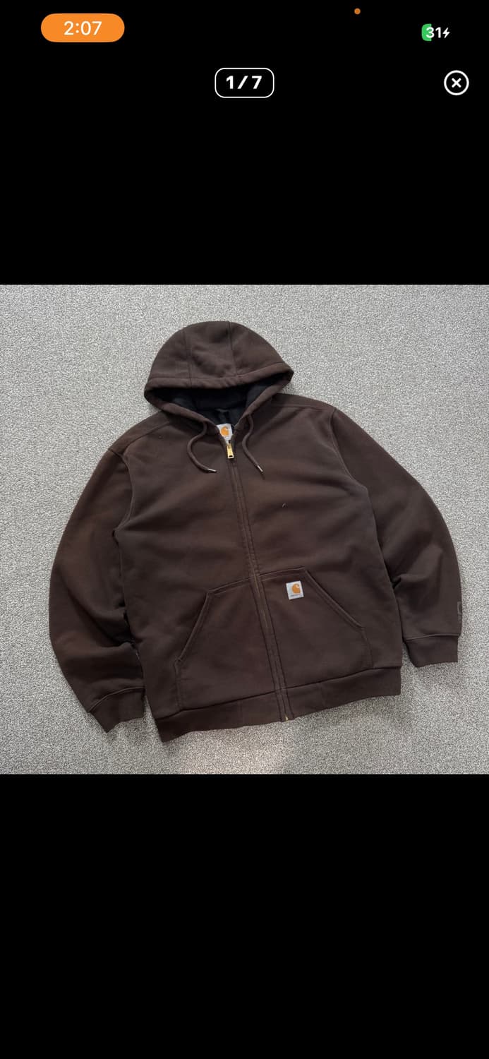 칼하트 후드집업 상품이미지1