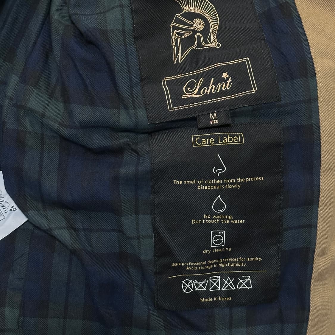 Lohnt 론트 사파리 헌팅 필드 자켓 베이지 (M-L) 상품이미지7